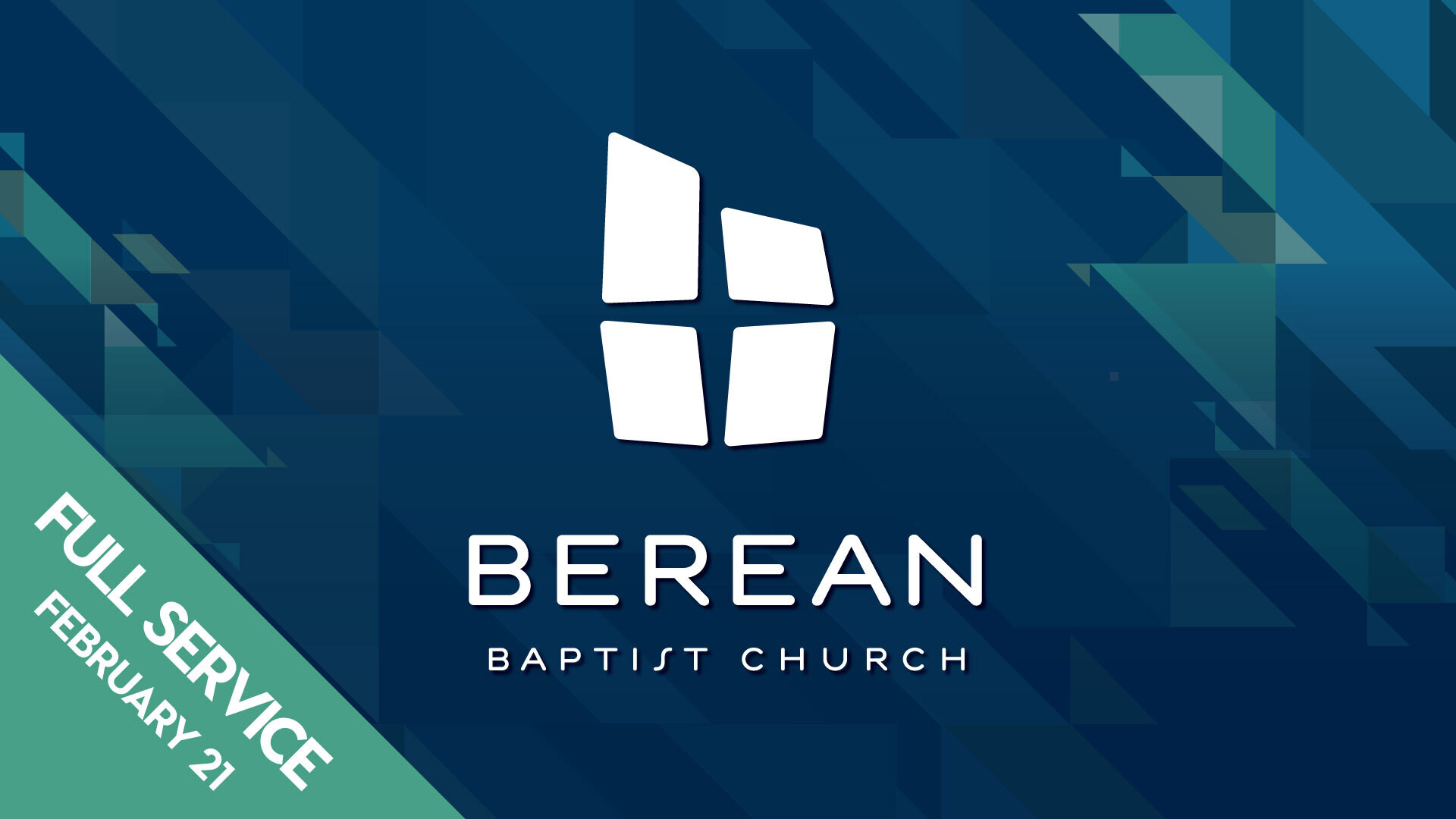 Berean Online Service 2/21/21 (Audio)