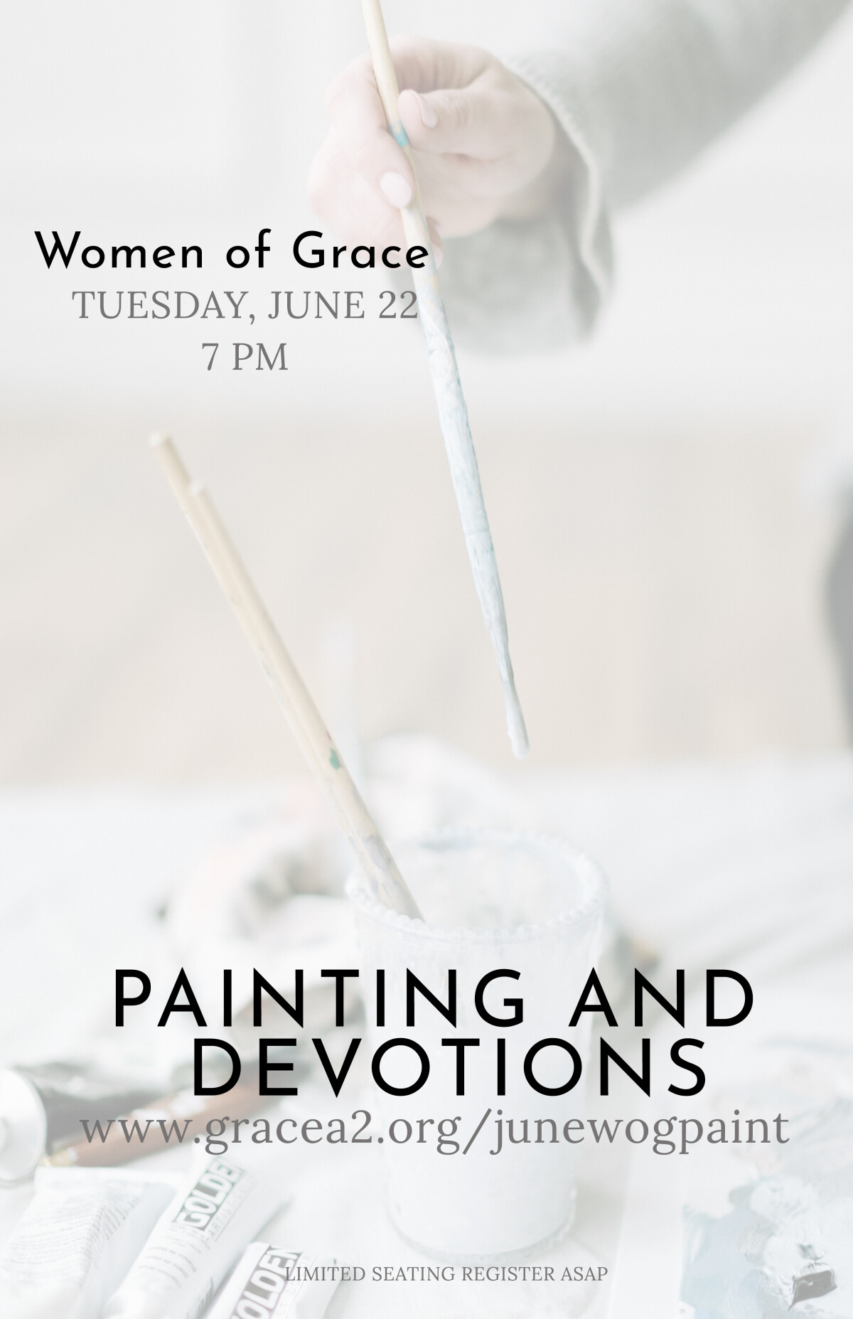 Women of Grace June Painting and Devotions 