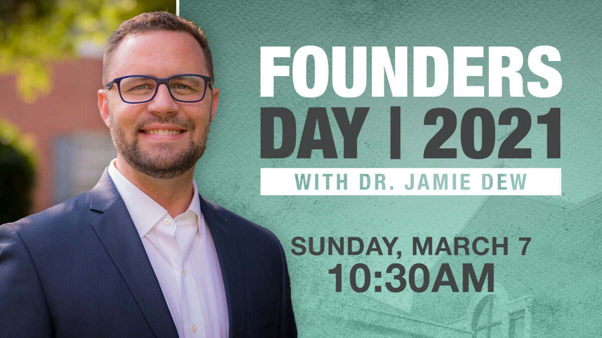 Founders Day with Jamie Dew