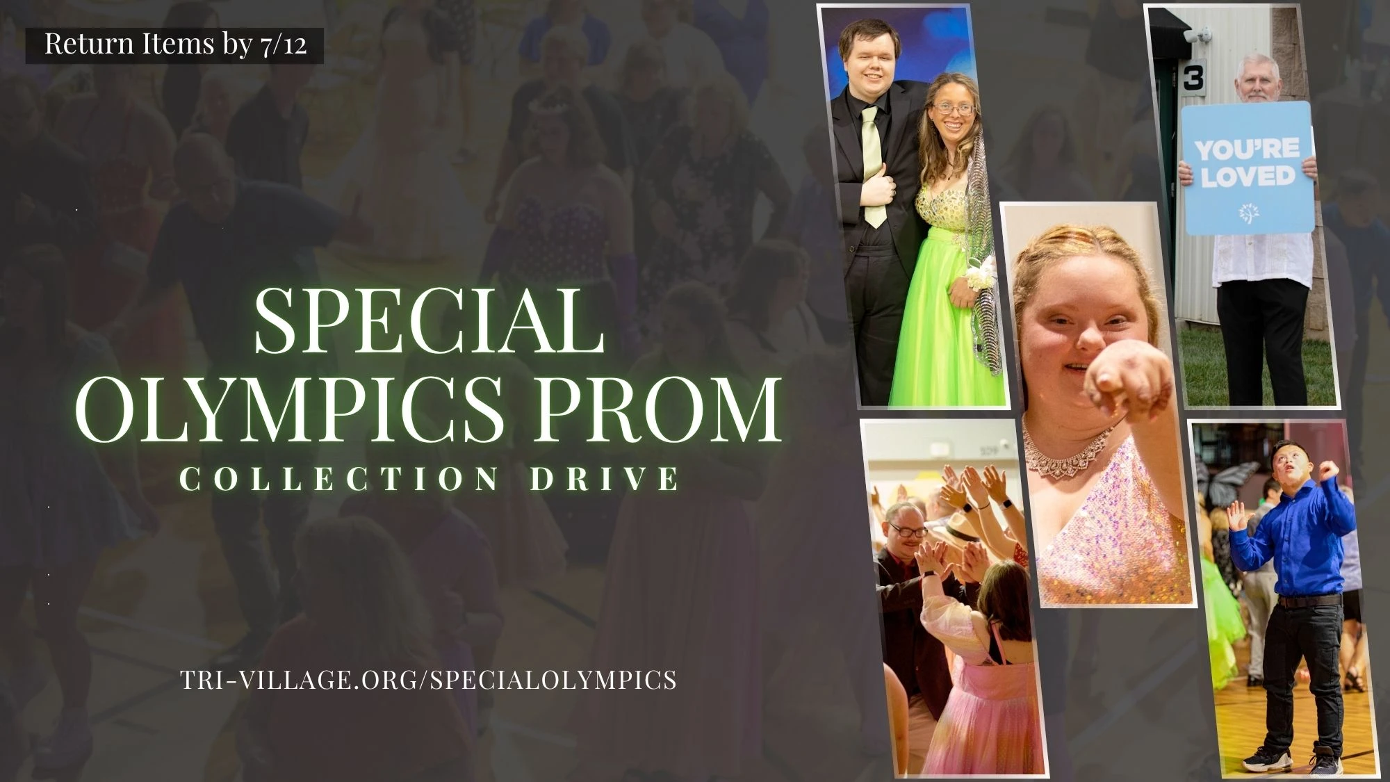 Special Olympics Prom Collection Drive