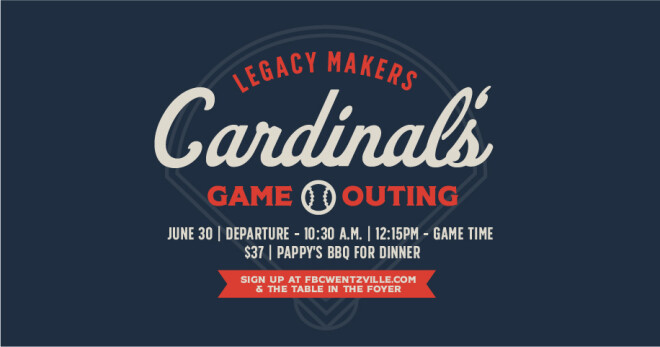 Legacy Maker's Cardinal Game Outing
