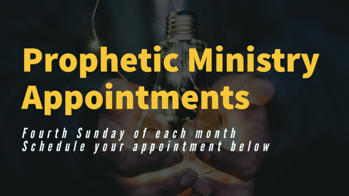 Prophetic Ministry Appointments