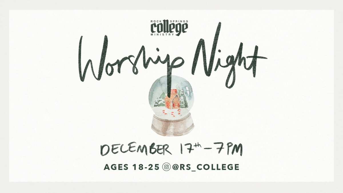 College Night of Worship 