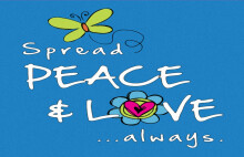Spread Peace and Love Always