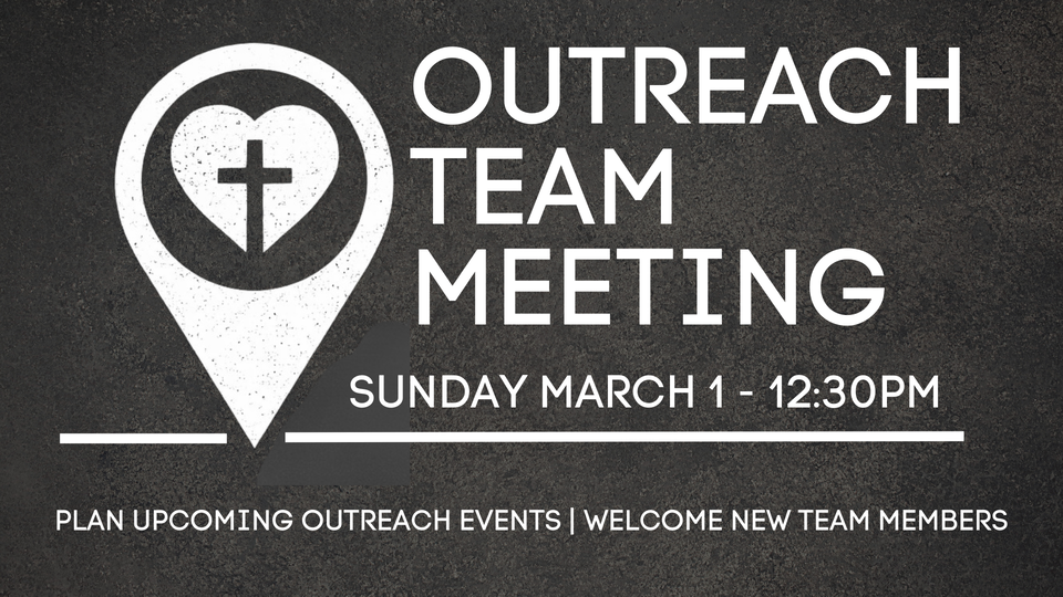 Outreach Team Meeting