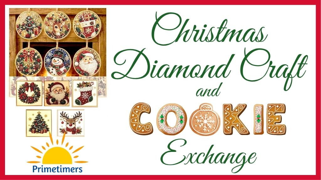Christmas Diamond Craft & Cookie Exchange