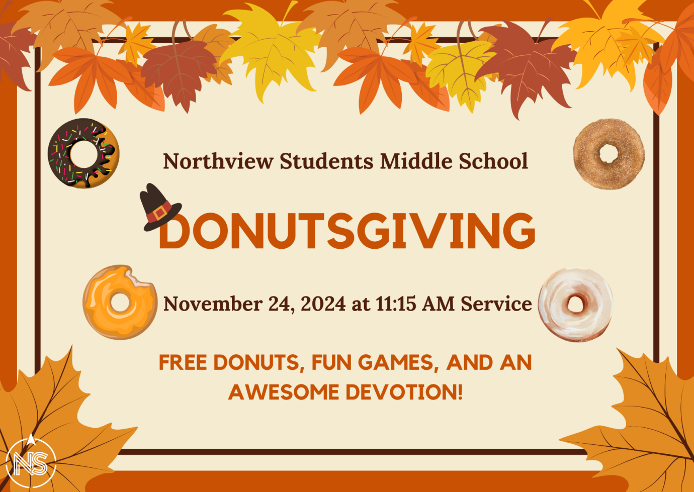 MIDDLE SCHOOL 'DONUTSGIVING'