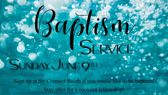 Baptism Service & Cookout Fellowship