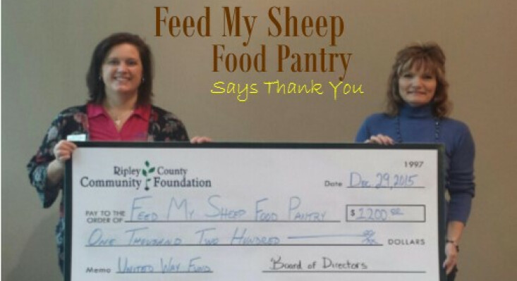 Thank you Ripley County Community Foundation