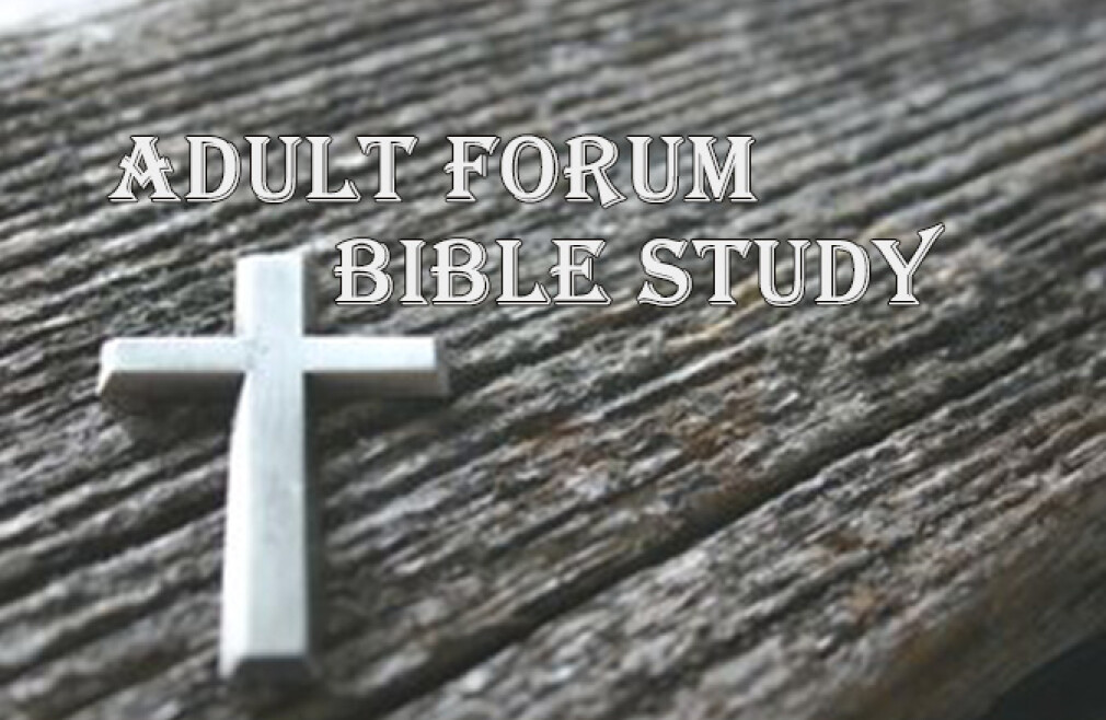 Adult Forum-Bible Study