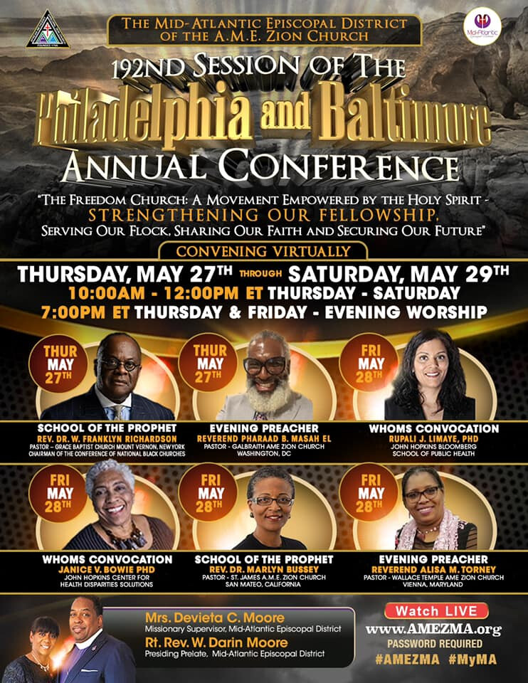 The 192nd Session of the Philadelphia and Baltimore Annual Conference