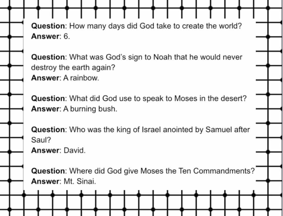 100 Bible Trivia Questions and Answers (Plus Printables!) | Our Blog | m-89114