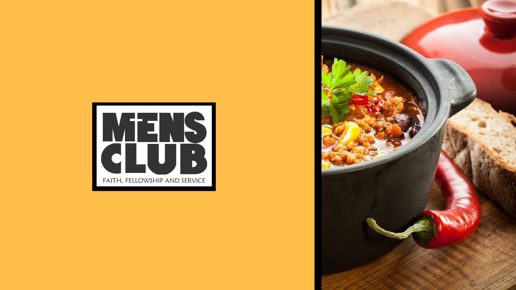 Men's Club Second Annual Chili Cook-Off