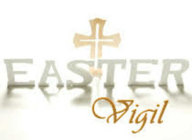 Easter Vigil Service with Bishop George Sumner   