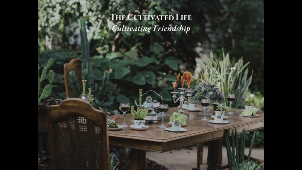The Cultivated Life | Friendship