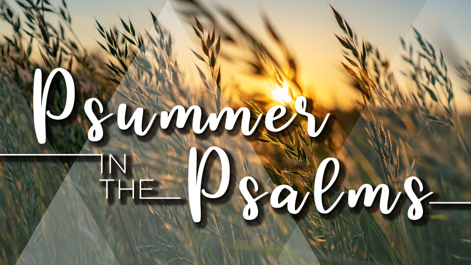 "Psummer in the Psalms: Psalm 4 and Me" (June 21, 2020)