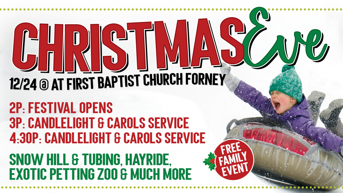 Christmas Eve Festival & Candlelight Services