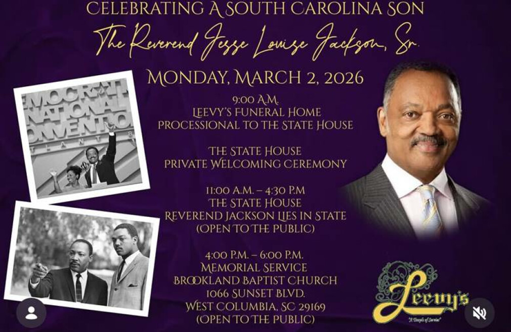 Celebrating a South Carolina Son - Rev. Jesse Jackson, Sr. 