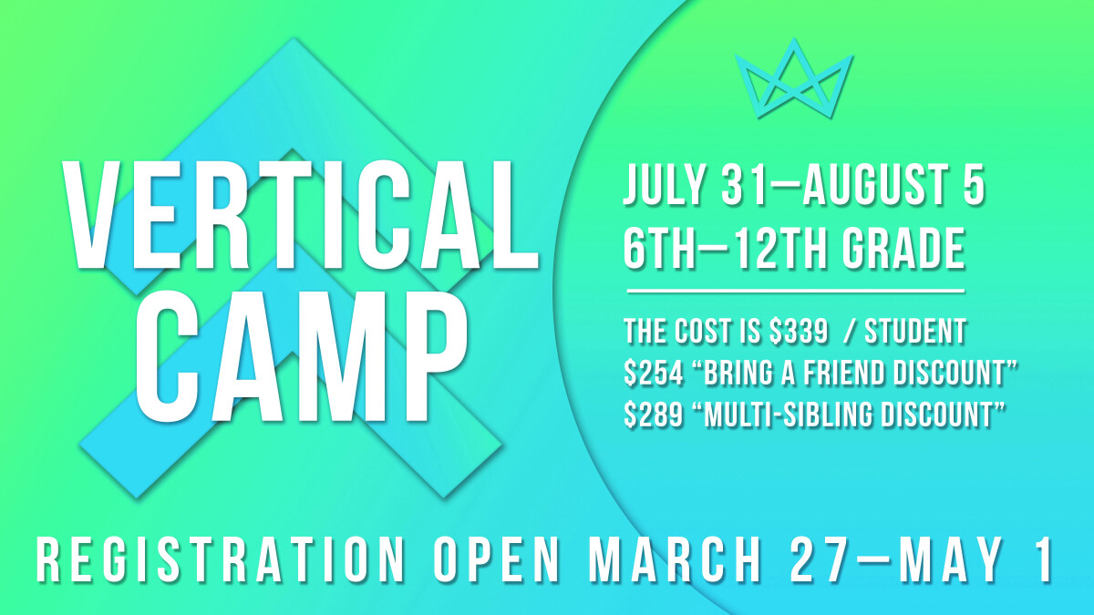 Student Ministries Vertical Camp 2022