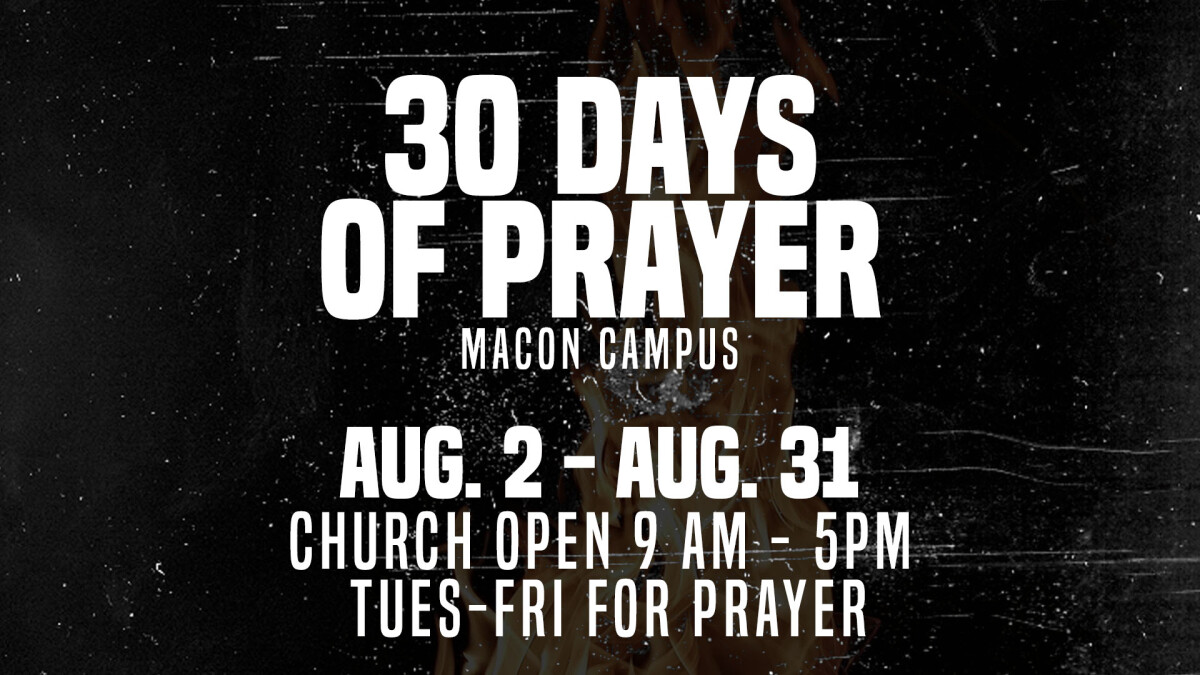 30 Days of Prayer (Macon)