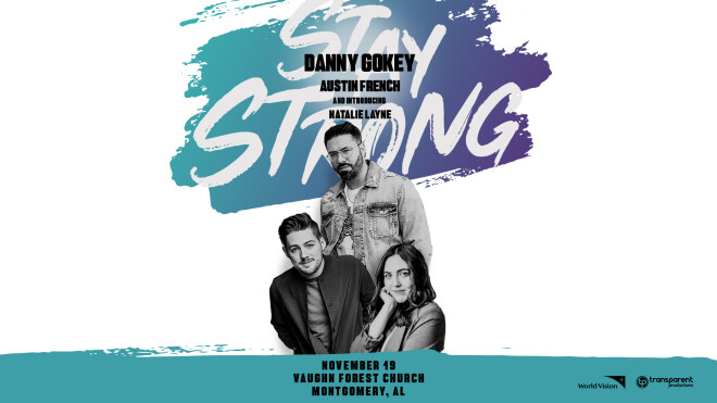 Danny Gokey "Stand Strong" Tour - Montgomery ***DISCOUNT DEADLINE***
