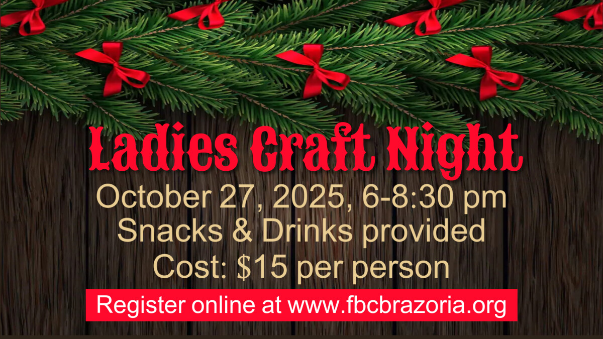 Ladies Ministry Christmas Craft