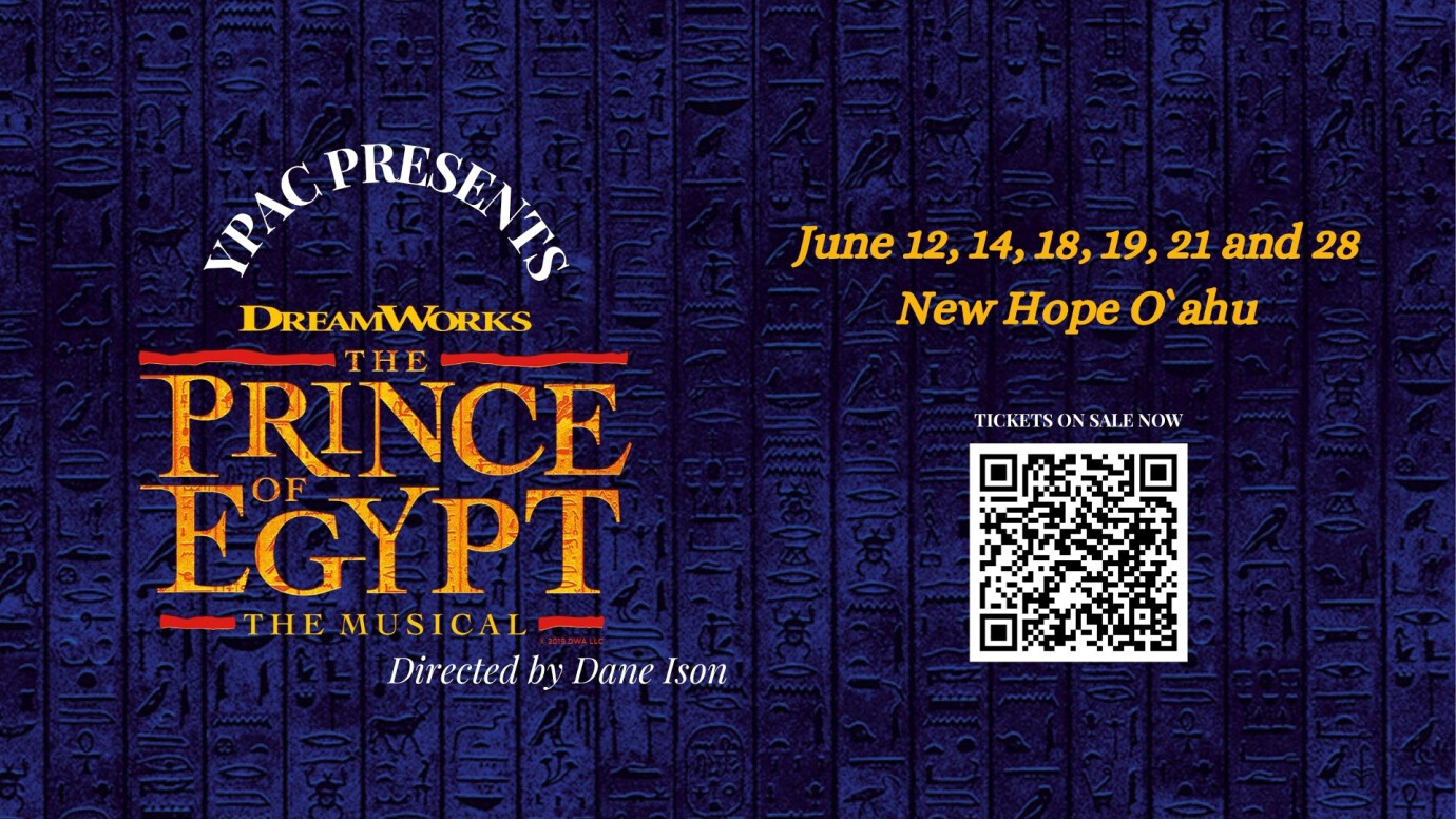YPAC Present: The Prince of Egypt I Ticket Sales