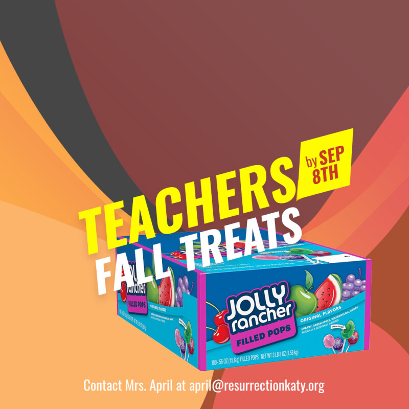 Teachers Fall Treats