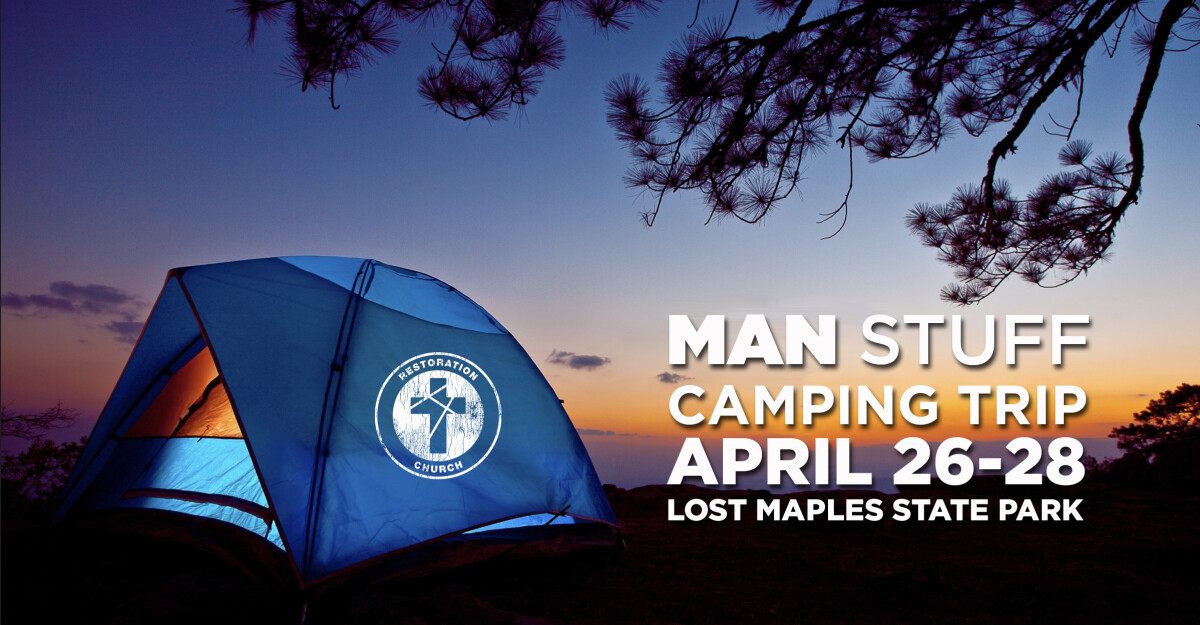Man Stuff Camping Trip