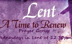 Let’s Pray Together During Lent - Wednesdays at 12:30pm