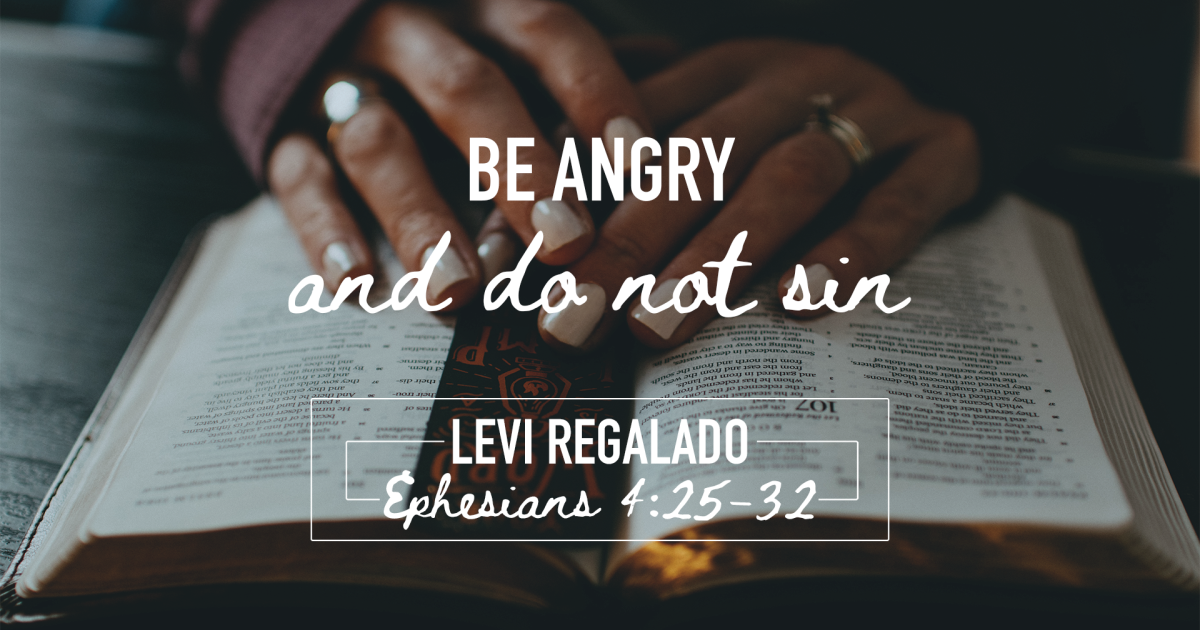 Be Angry and Do Not Sin | Sermons | Christ Covenant Church