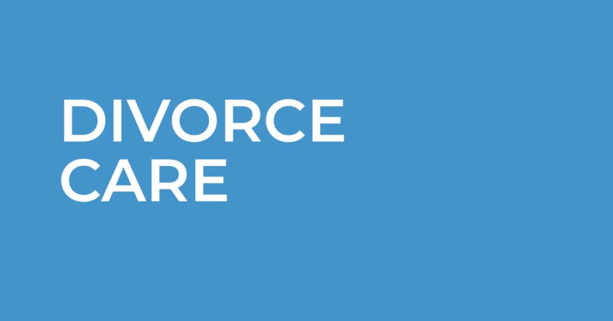 DivorceCare | Sunnybrook Community Church