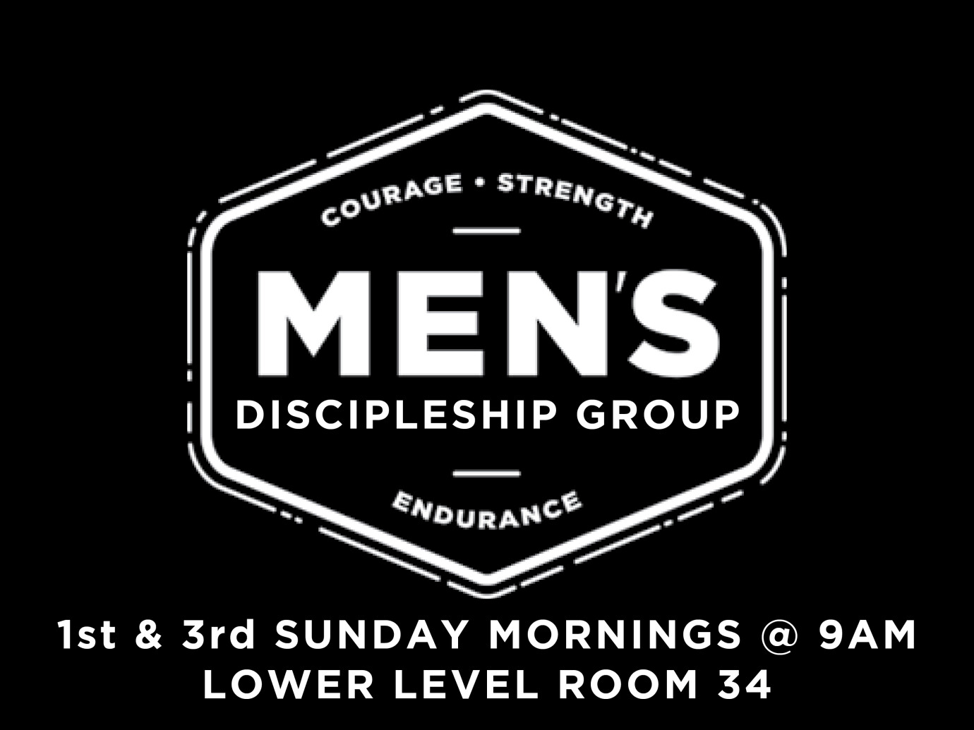 Men's Discipleship Class