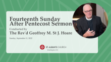 Fourteenth Sunday After Pentecost Sermon