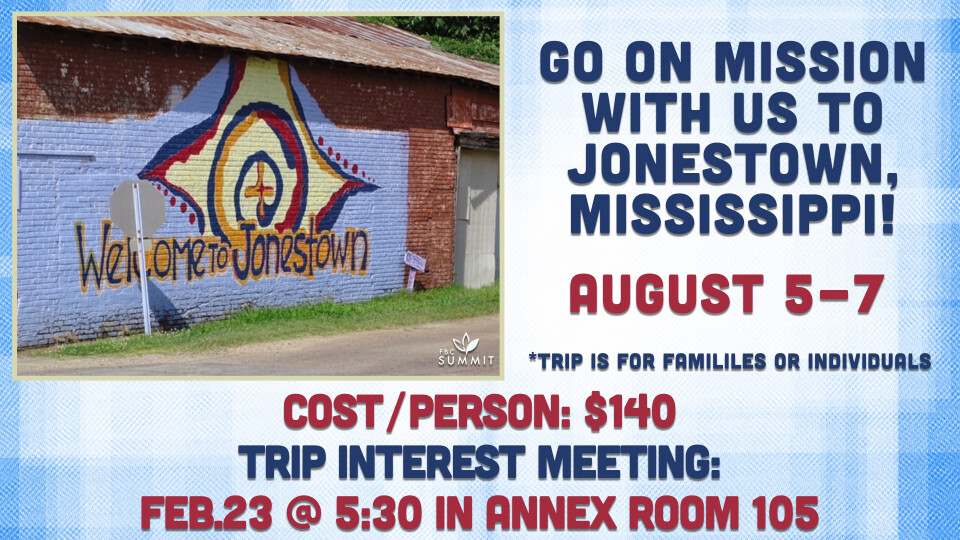 Jonestown, MS Mission Trip