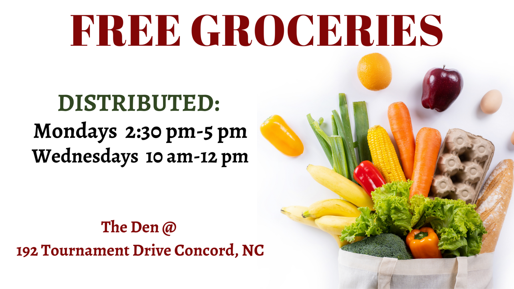 FREE Grocery Give-Away