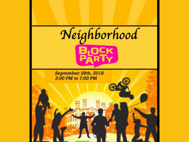 3pm-7pm Block Party