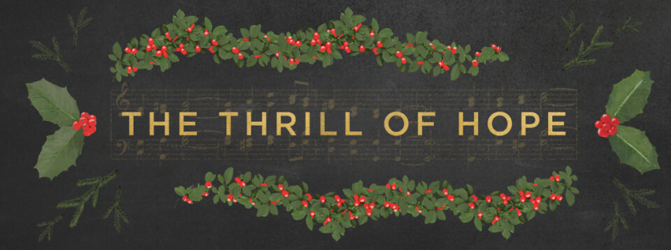 Women's Christmas Candlelight Dessert - The Thrill of Hope