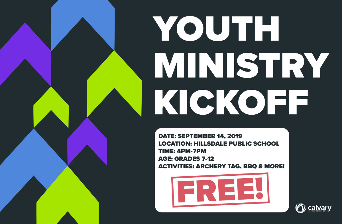 Gr 7–12 Youth KickOff Event