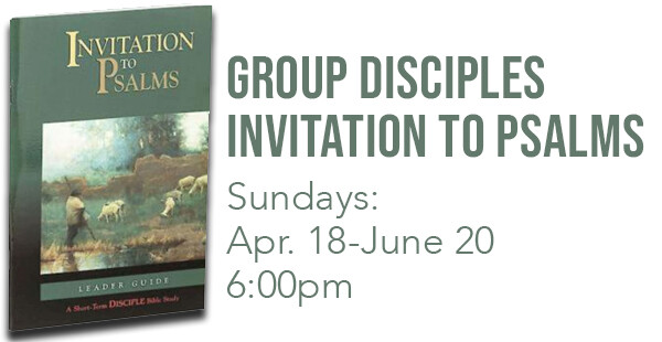 Disciples - Invitation to Psalms