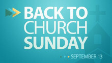 Back To Church Sunday - 2020