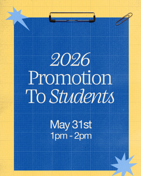 Promotion to Students