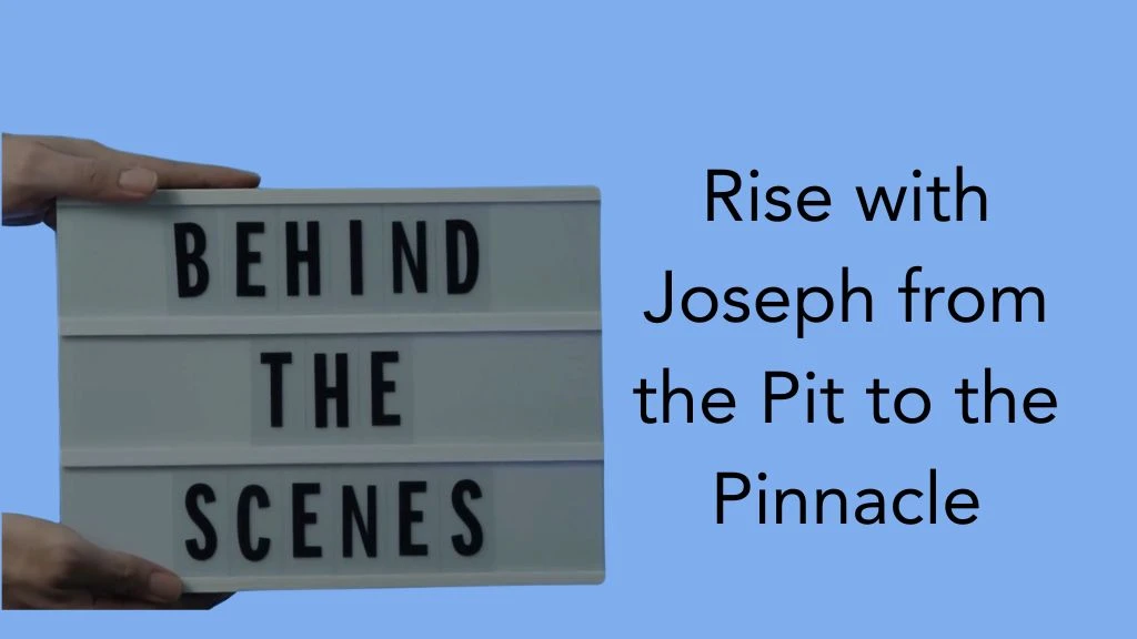 Behind the Scenes Message Series