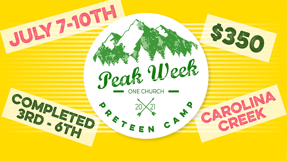 Peak Week Preteen Camp 2021 | SHiFT