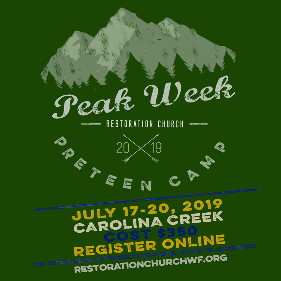 Peak Week - Preteen Camp