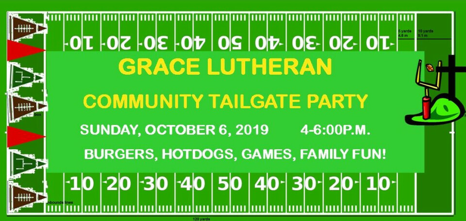 Grace Lutheran Community Tailgate Party
