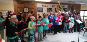 2018 Christmas Caroling at Nursing Home