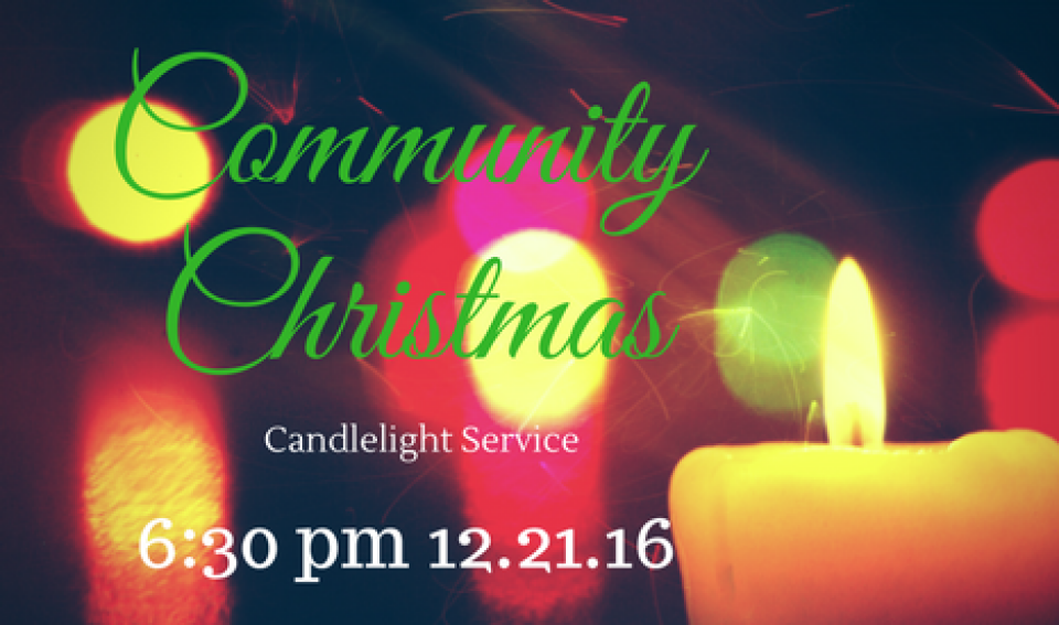 Community Candlelight Christmas Service