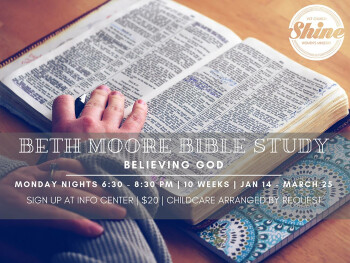 Beth Moore Bible Study 6:30pm