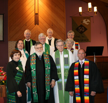 Our Pastors at Our 50th Anniversary